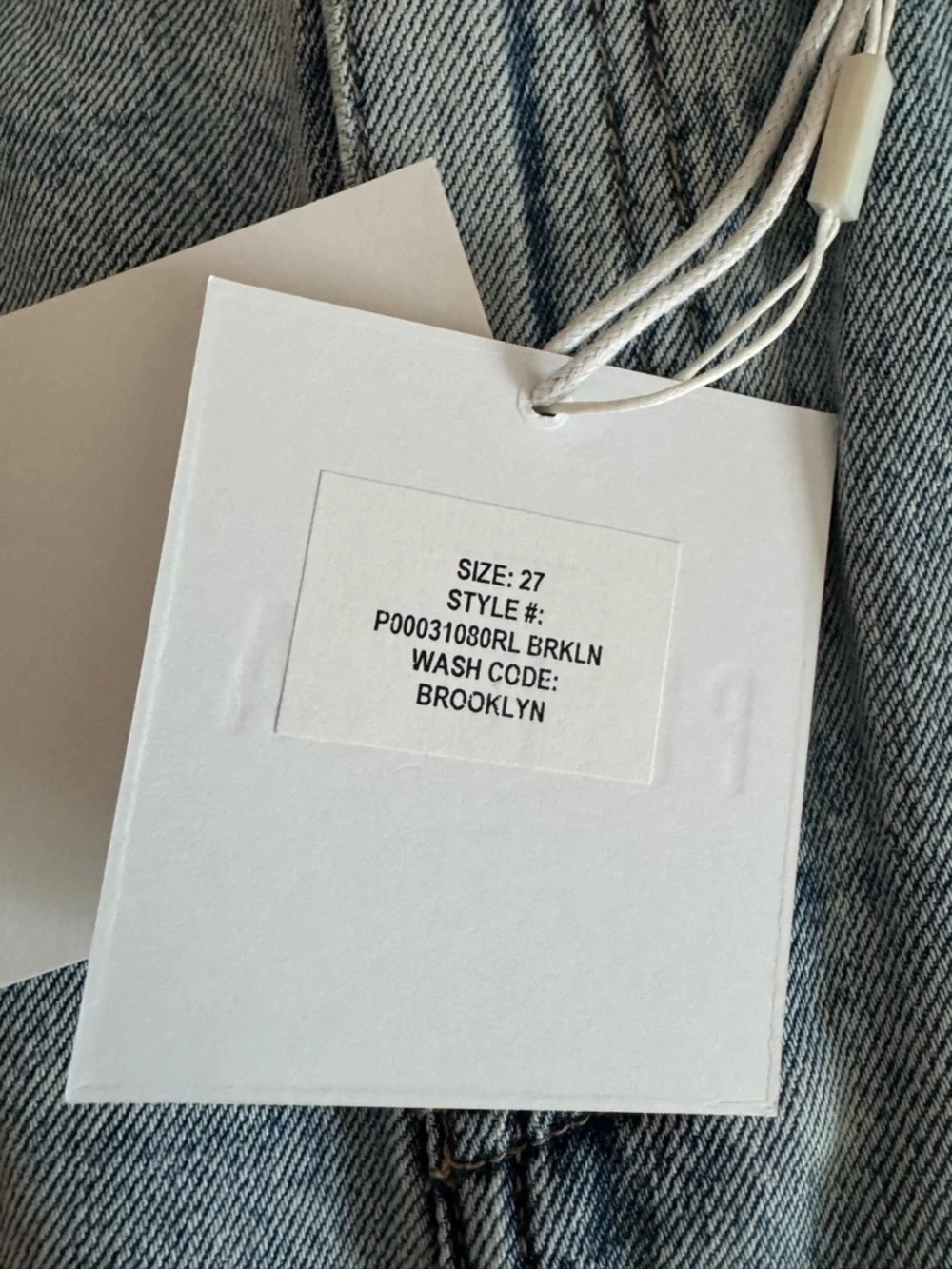 Pistola Alice Denim Skirt sz27 NWT - Picture 3 of 4